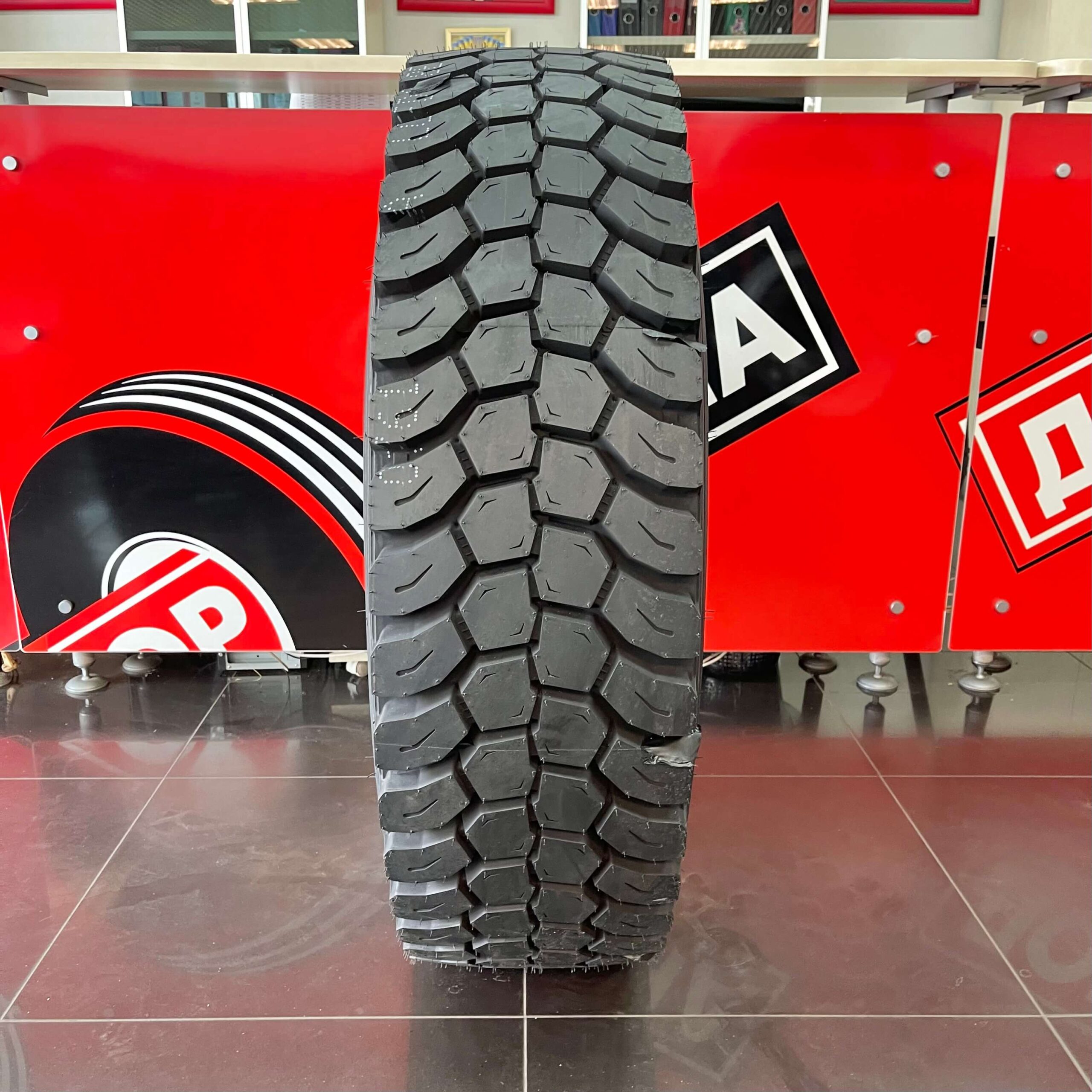 Шини Aufine 315/80 R22.5 ADMD818 на самосвал міксер - img